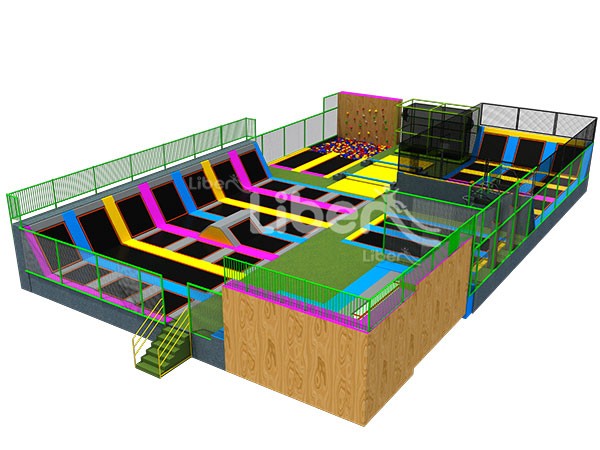 China ASTM Certified Trampoline Park Factory